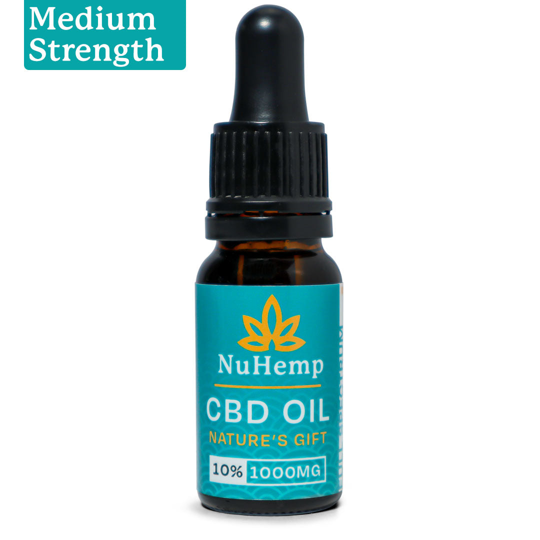 1000mg CBD Oil UK - 10% Strength CBD - Full Spectrum CBD – NuHemp CBD