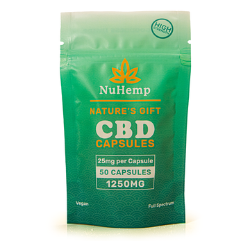 CBD Capsules - 1250mg