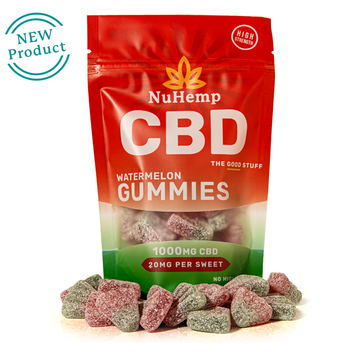 Watermelon 1000mg CBD Gummies